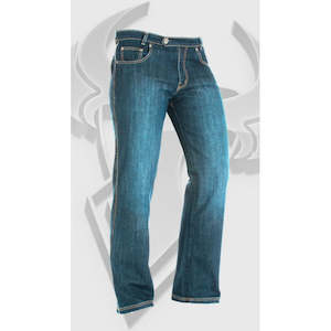 Motorcycle or scooter: BULL-IT DIRTY WASH JEANS WOMENS 10 BLUE