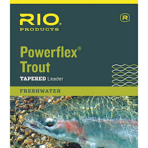 Sporting equipment: RIO POWERFLEX TROUT LEADER 12'