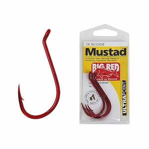 Mustad Big Red Hooks