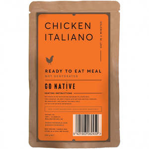 GO NATIVE READY TO EAT MEAL: 250G CHICKEN ITALIANO