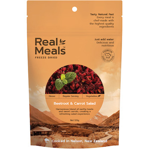 Sporting equipment: REAL MEALS BEETROOT & CARROT SALAD: 120G