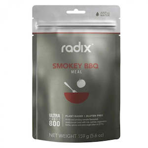 Sporting equipment: RADIX NUTRITION ULTRA 800 PLANT-BASED SMOKEY BBQ: 159G