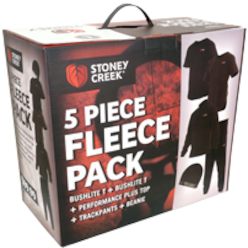 Stoney Creek Fleece Pack Bayleaf & Black