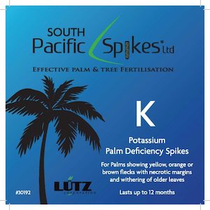 Potassium Palm Deficiency Spikes - 5 pack - South Pacific Landscapes