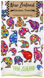 Kitchen Hand Towel - Pattern Kiwis