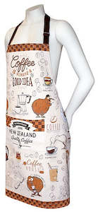 Apron Coffee Kiwis Design