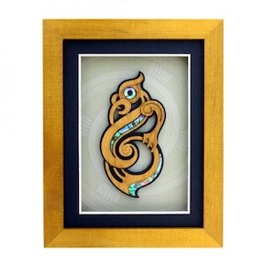 Medium Manaia Framed Artwork