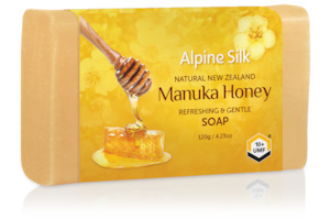 Alpine Silk Manuka Honey Soap 120g