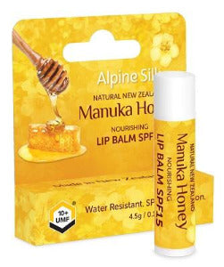 Alpine Silk Manuka Honey SPF15 Lip Balm 4.5g