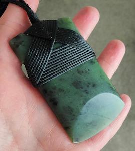 NZ Greenstone Wide Toki - 70mm - #369