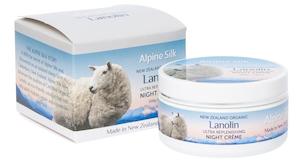 Alpine Silk Organic Lanolin Night Creme 100g