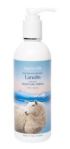 Alpine Silk Organic Lanolin Moisture Creme Pump 240ml