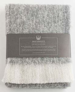 Organic Merino Scarf - Stone