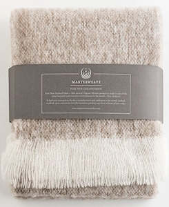 Organic Merino Scarf - Tussock