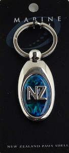 NZ Paua Keyring