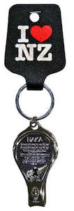 NZ Rugby Haka Nail Clip Keyring