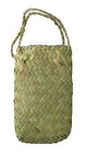 Flax Kete Bag - Long Mini Size