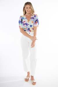 Womenswear: Santorini Bloom Top