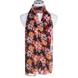 Floral Autumn Scarf SCX1108