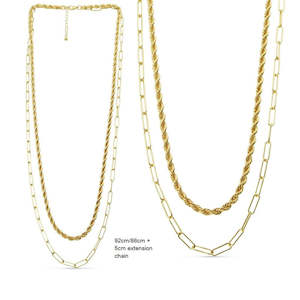 Linked Chain Necklace