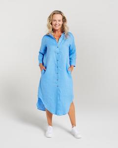 Linen Shirt Dress