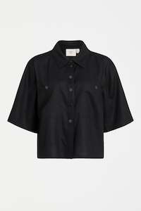 Elk Nayte Shirt - Black