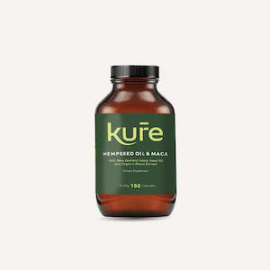 Kure Hempseed Oil & Maca Capsules