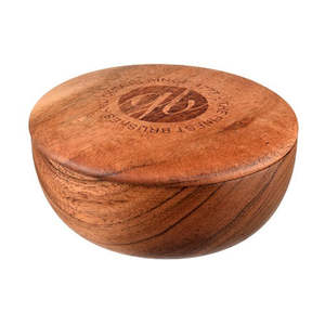 Gift: Kent Luxury Shaving Soap in Dark Wood Bowl