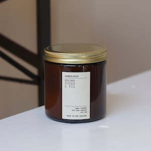 Gift: Brown Sugar & Fig Soy Candles