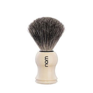 Nom Badger Brush - Ivory