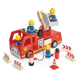 Gift: Wooden Fire Engine