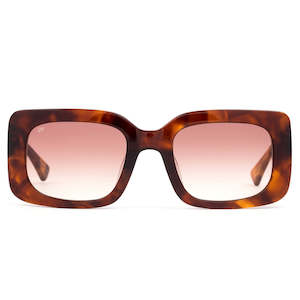 Sito Indi Sunglasses - Burnt Orange Tort/Sundance Gradient