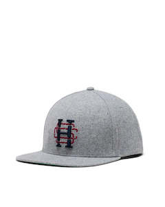 Gift: Whaler Classic Six Panel Cap - Heather Light Grey