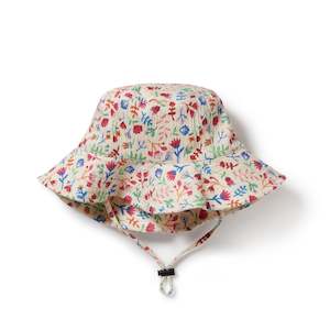 Tropical Garden Crinkle Sunhat Last One Was $45 Now