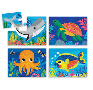 Gift: 4-in-a-Box Puzzle  Set - Ocean Friends