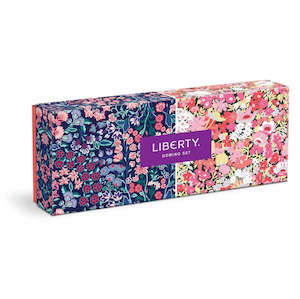 Liberty Floral Wood Domino Set