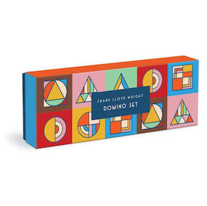 Gift: Frank Lloyd Wright Wood Domino Set