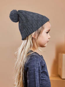 Gift: Merino Thick As Thieves Beanie - Charcoal Marle Was $50 Now