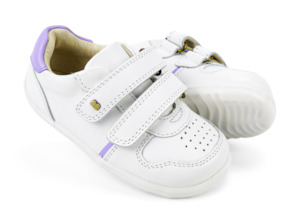 Gift: Bobux Riley - White & Lilac