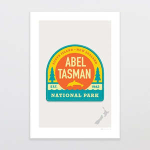 Gift: National Park Patch Print - Abel Tasman