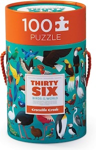 Gift: Cannister Puzzles - 100 Piece Assorted Styles