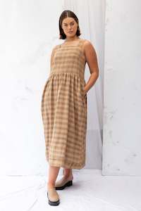 ReCreate Ash Dress - Earth Check WAS $279 NOW