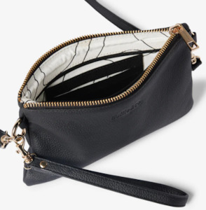 Sienna Single Crossbody Bag - Black