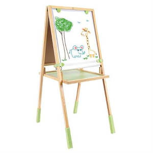 Gift: Hape Step Up Bamboo Easel