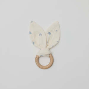 Organic Muslin Bunny Ears Teether