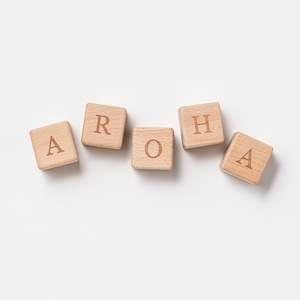 Gift: Wooden Block Set - AROHA