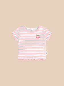 Candy Stripe Rib Tee Last One Was $55 Now