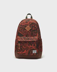 Thomas Campbell Heritage Backpack - Forest Night/Saddle Brown