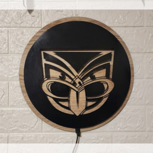 Internet only: Round Warriors LED Wall Hanging