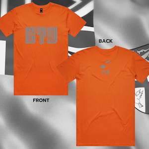 Internet only: Rep the Code Tee - Orange (PRE ORDERS)